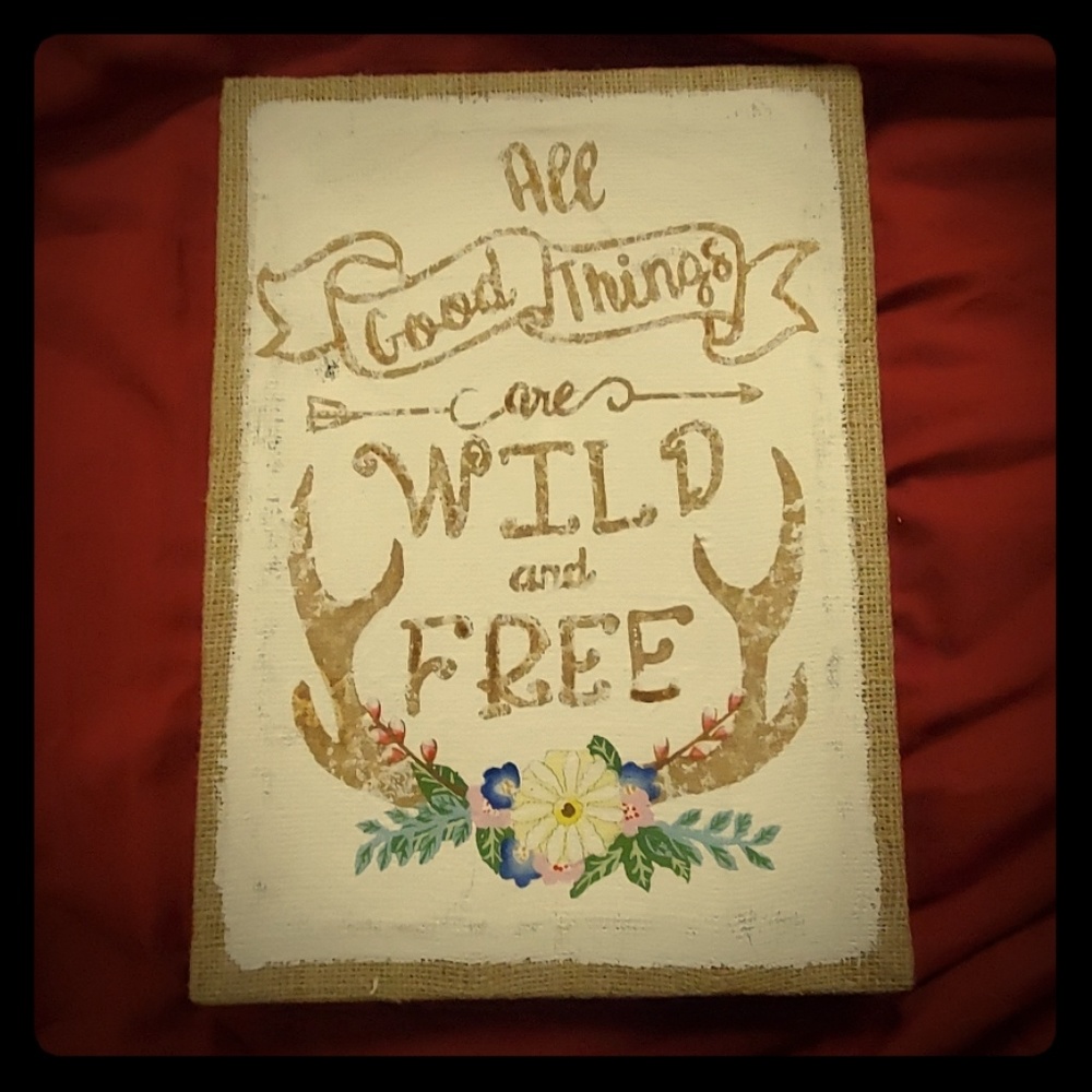 👛3/$10🛍Wild & Free Sign